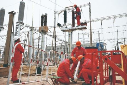 黄河北区域电网主网架基本成型